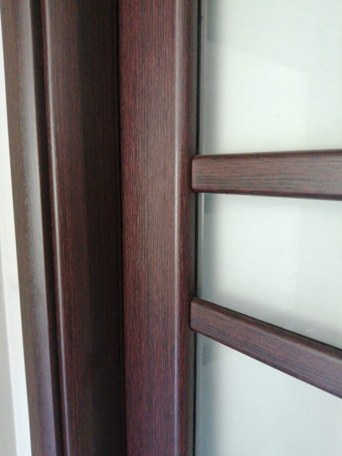 Porta GIDEA Collezione XOSIA mod. QUIVIA 5V Rovere Wengè - immagine 3