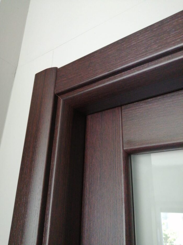 Porta GIDEA Collezione XOSIA mod. QUIVIA 5V Rovere Wengè - immagine 2