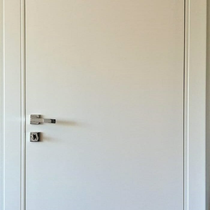 Porta GIDEA Collezione STILIA mod.PAVI LISCIA Laminato Frassino Bianco
