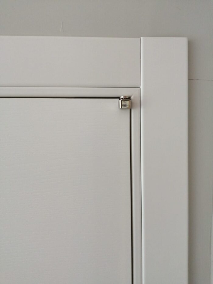 Porta GIDEA Collezione STILIA mod.PAVI LISCIA Laminato Frassino Bianco - immagine 3