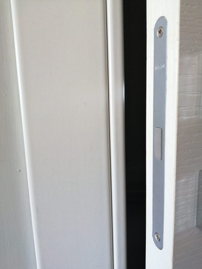 Porta GIDEA Collezione STILIA mod.PAVI LISCIA Laminato Frassino Bianco - immagine 2